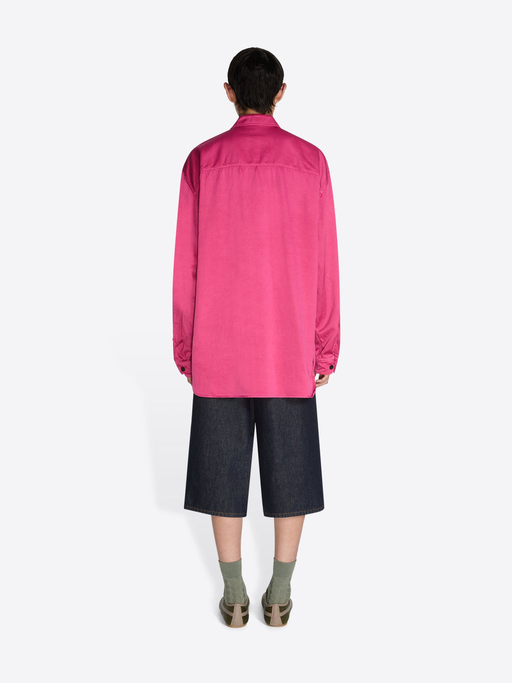 Overdyed Cupro Shirt