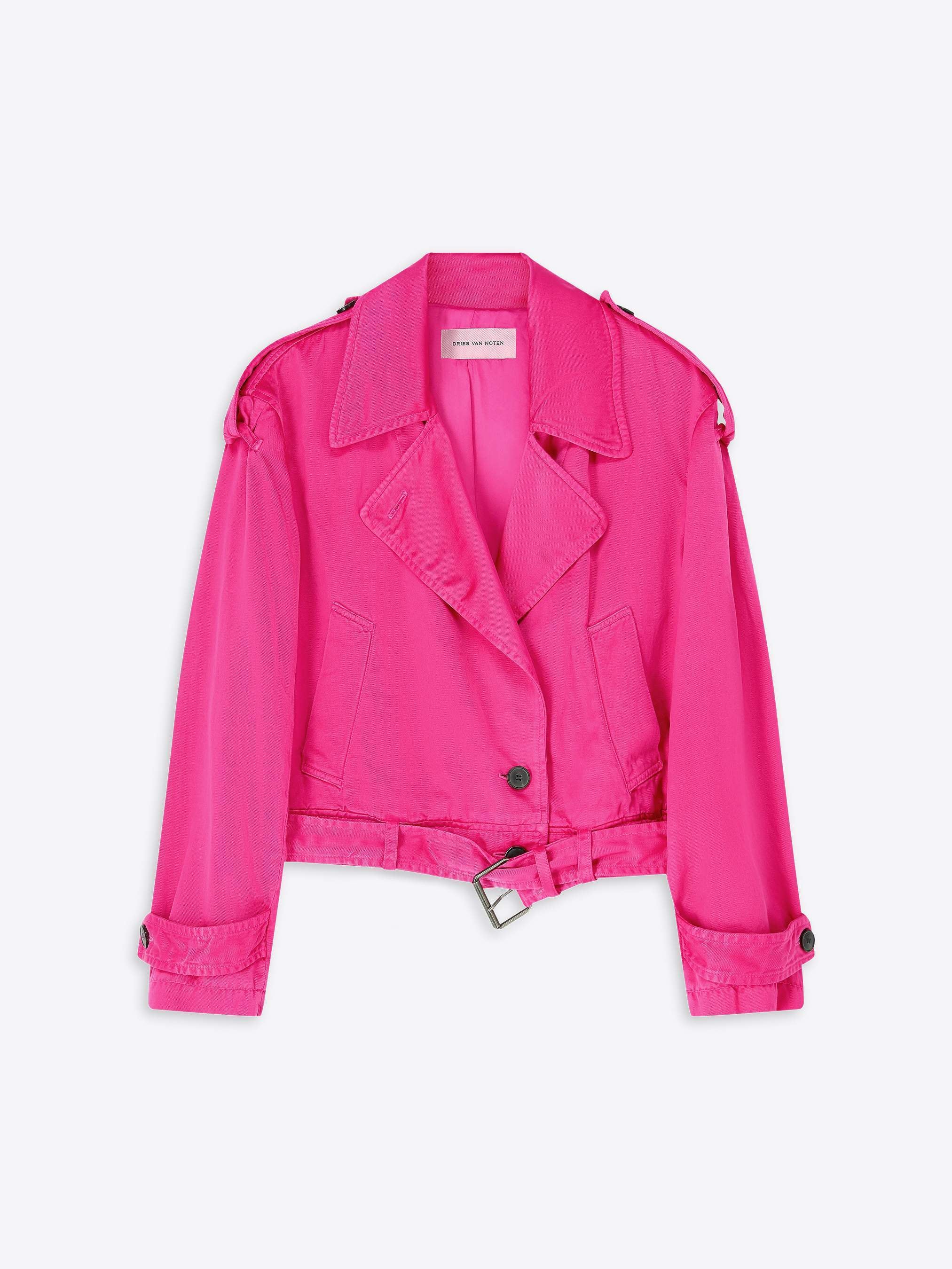 Overdyed Biker Jacket