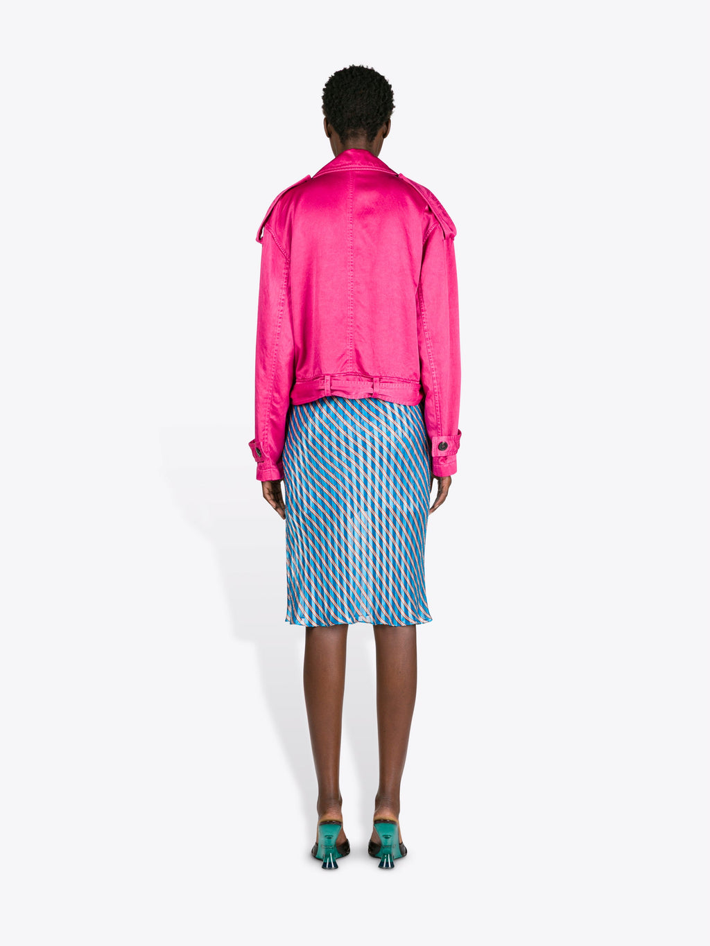 Overdyed Biker Jacket